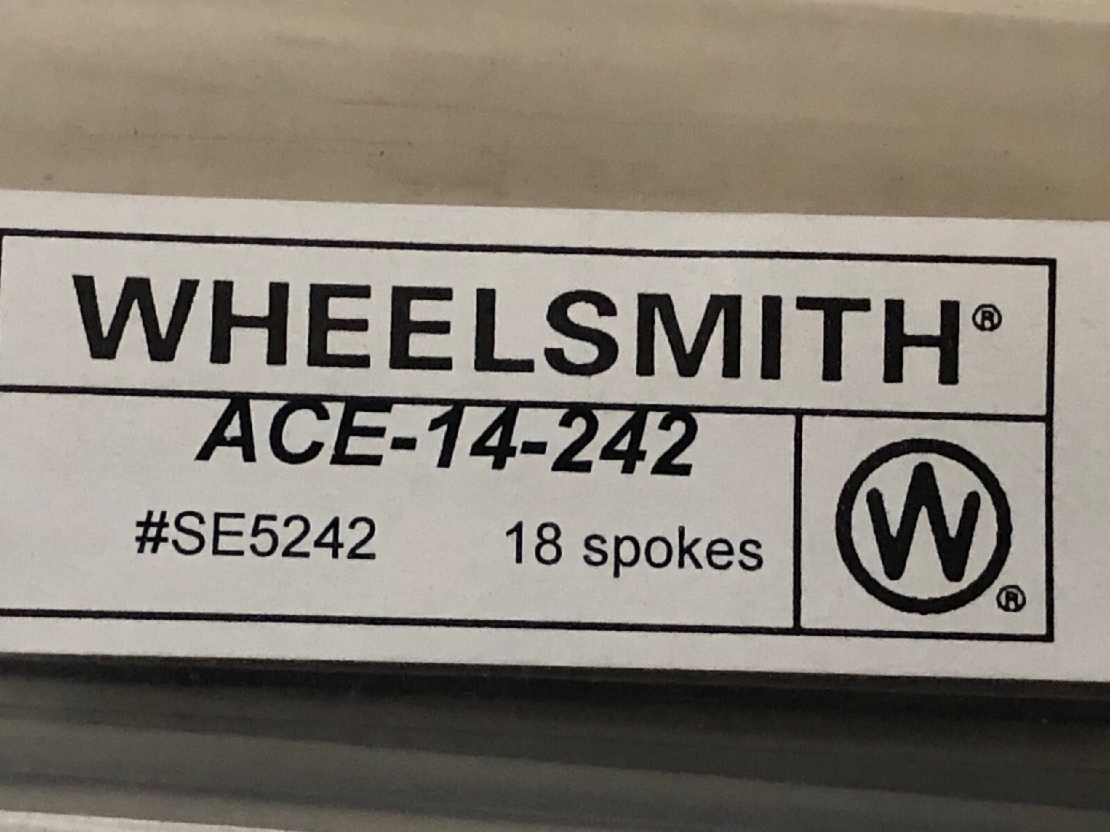 NEW Wheelsmith ACE14-242mm Blade Spokes Bag of 18