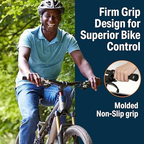 MTB Handlebar Grips – Bicycle Replacement Black (Thermoplastic Rubbers)