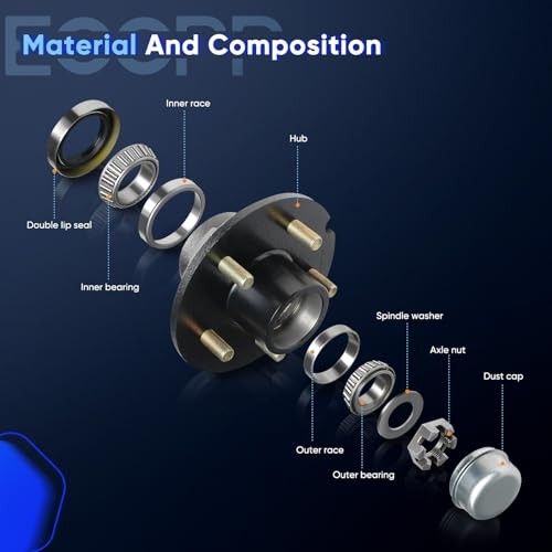Replacement for Both (2) 513207 New Complete Front Wheel Hub Bearing Assembly