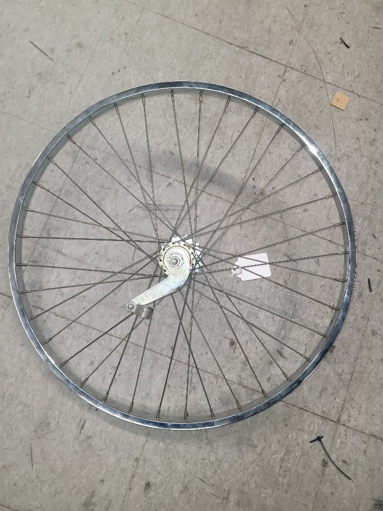 Vingate NOS Bendex 76 Coaster Brake Rear Wheel 24×1-3/8 Chrome Plated Steel