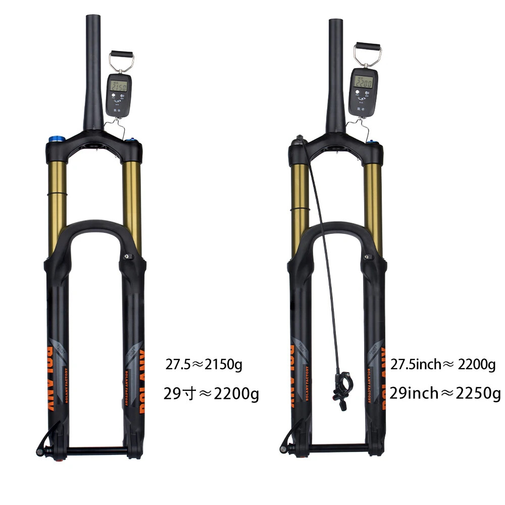 XC DH AM Mountain Bike Suspension Fork 175mm Travel Fork Thru Axle Boost Fork