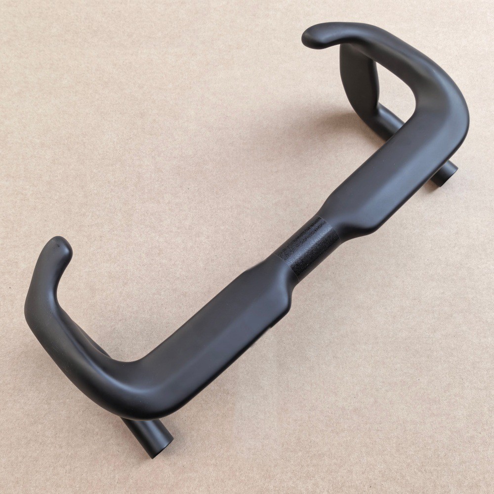 Track Handlebar Cycling Sprint Match Bent Handle Bar Carbon Fixed Handlebar