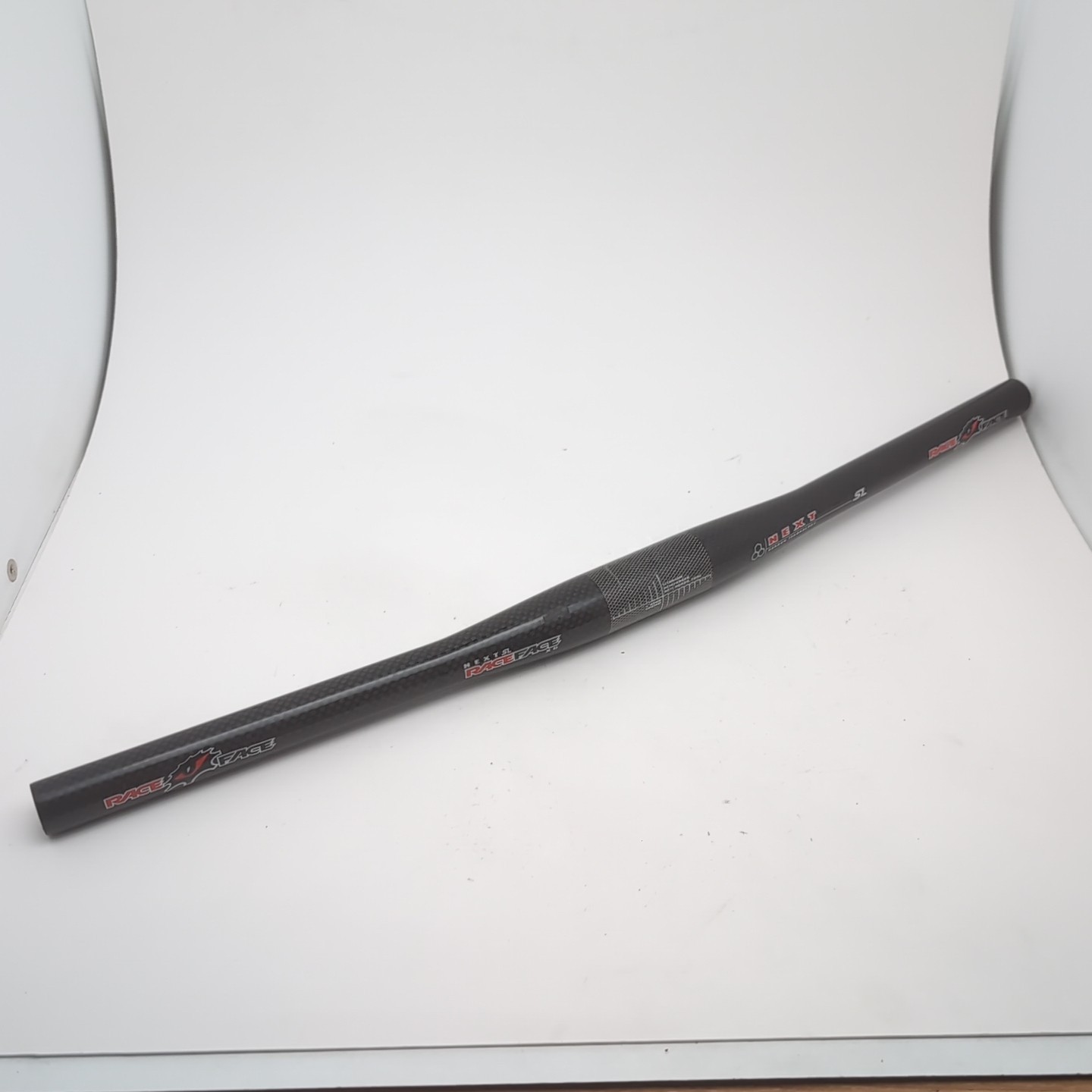 Vintage Race Face Handlebar Next SL XC Carbon Bar 5 Degree Bend 560mm 125g