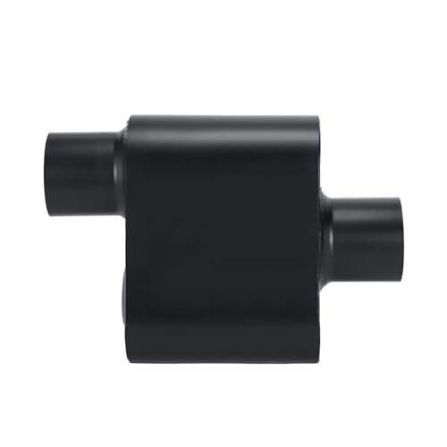 Muffler 2.25″ offset in | 2.25″ center out | overall 13″ Offset in | Center out