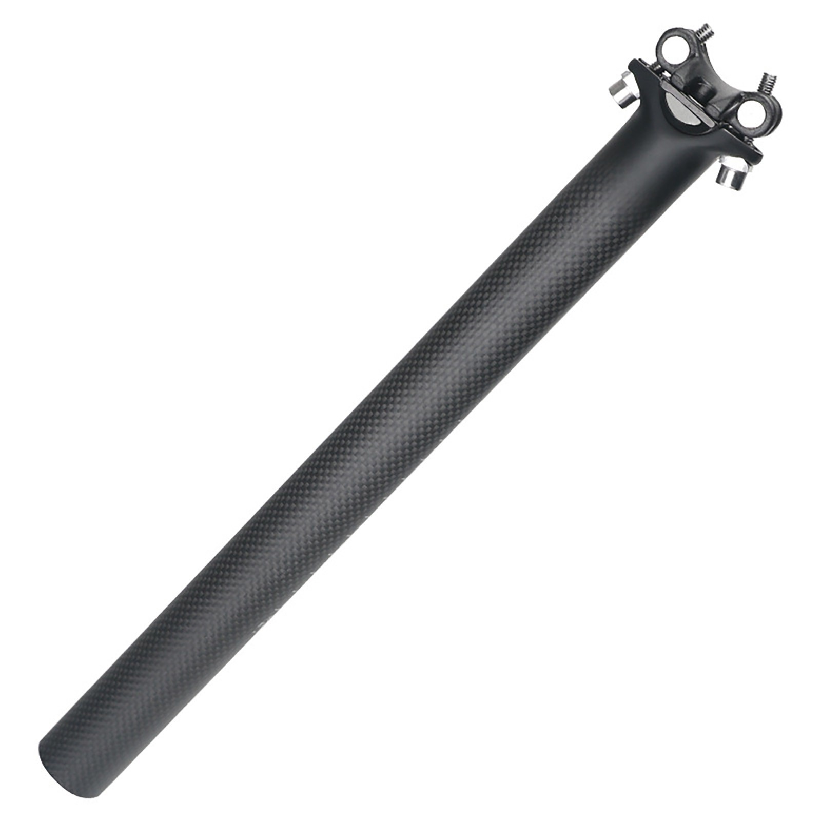 3K Carbon Fiber Bicycle Seatpost Racing Road Bike Seat Post Tube 27.2 x 350 mm