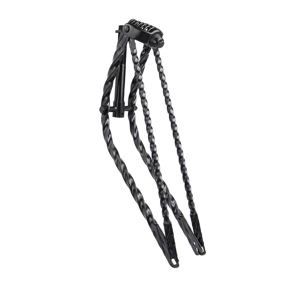 OG Lowrider Classic 26″ Bent OG Square Twisted Springer Fork Black