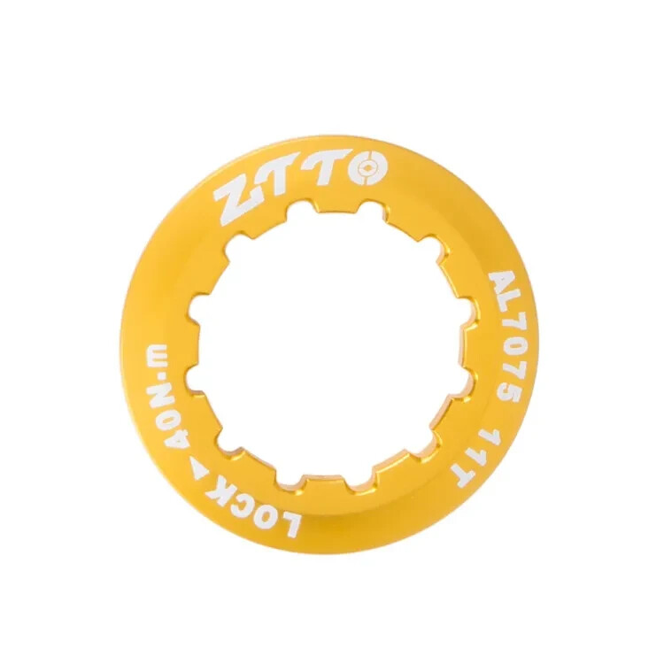 Bicycle Cassette Lock Ring Fits SRAM/Shimano 6/7/8/9/10/11/12 Speed Bike Ztto