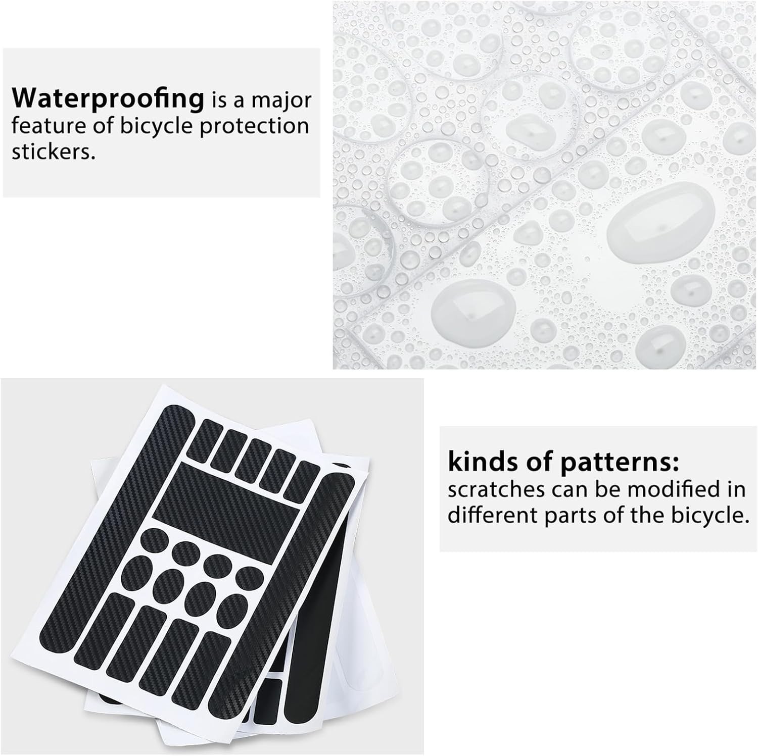 3 Pieces Protector Decal Chainstay Frame Guard Adhesive Protectors Film Cover…