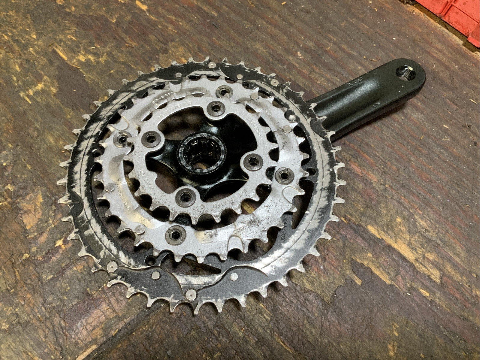 Truvativ Blaze Triple MTB Crankset 175mm ISIS Drive w/68×113 Bottom Bracket