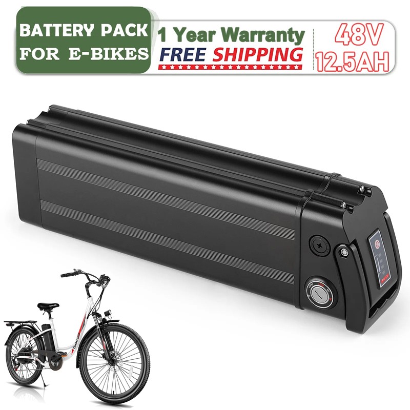 Silverfish E Bike Battery 48V 12.5Ah Lithium Battery FOR ANCHEER Gocio Cruiser