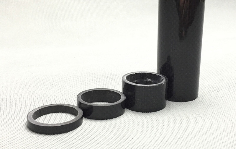 TOSEEK 3K Full Carbon Headset Spacers 1-1/8″ Bike Spacer Steerer Washers 5~200mm