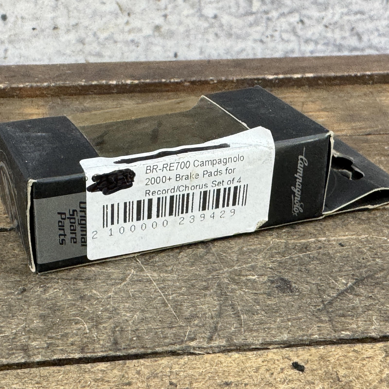 Vintage Campagnolo 2000+ Record Chorus Black Brake Pad Inserts BR-RE700 4pc