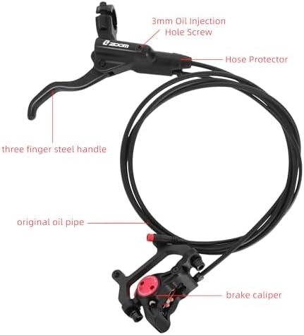 Z00M HB875E Ebike Hydraulic Disc Brake Set, Electric Power-Off Hydraulic Brake S