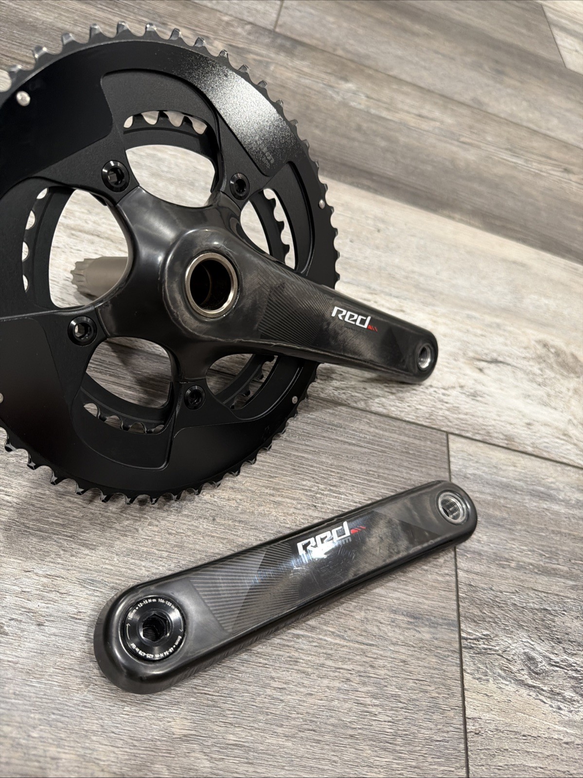 SRAM Red 22 Carbon Crankset GXP 172.5mm 52/36t