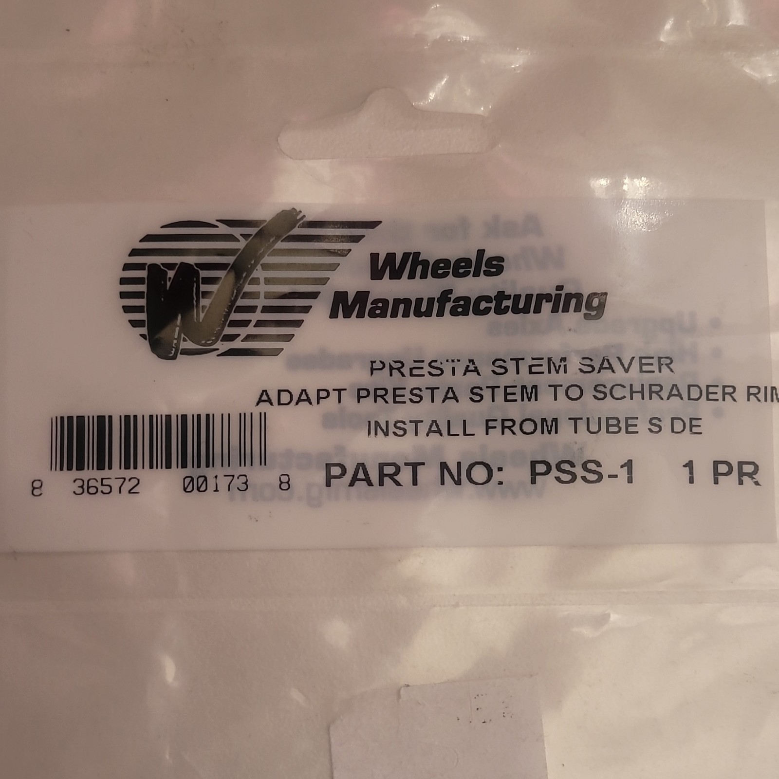 Wheels Manufacturing PrestaShop Stem Saver – PSS-1, New Old Stock, 1 Pair