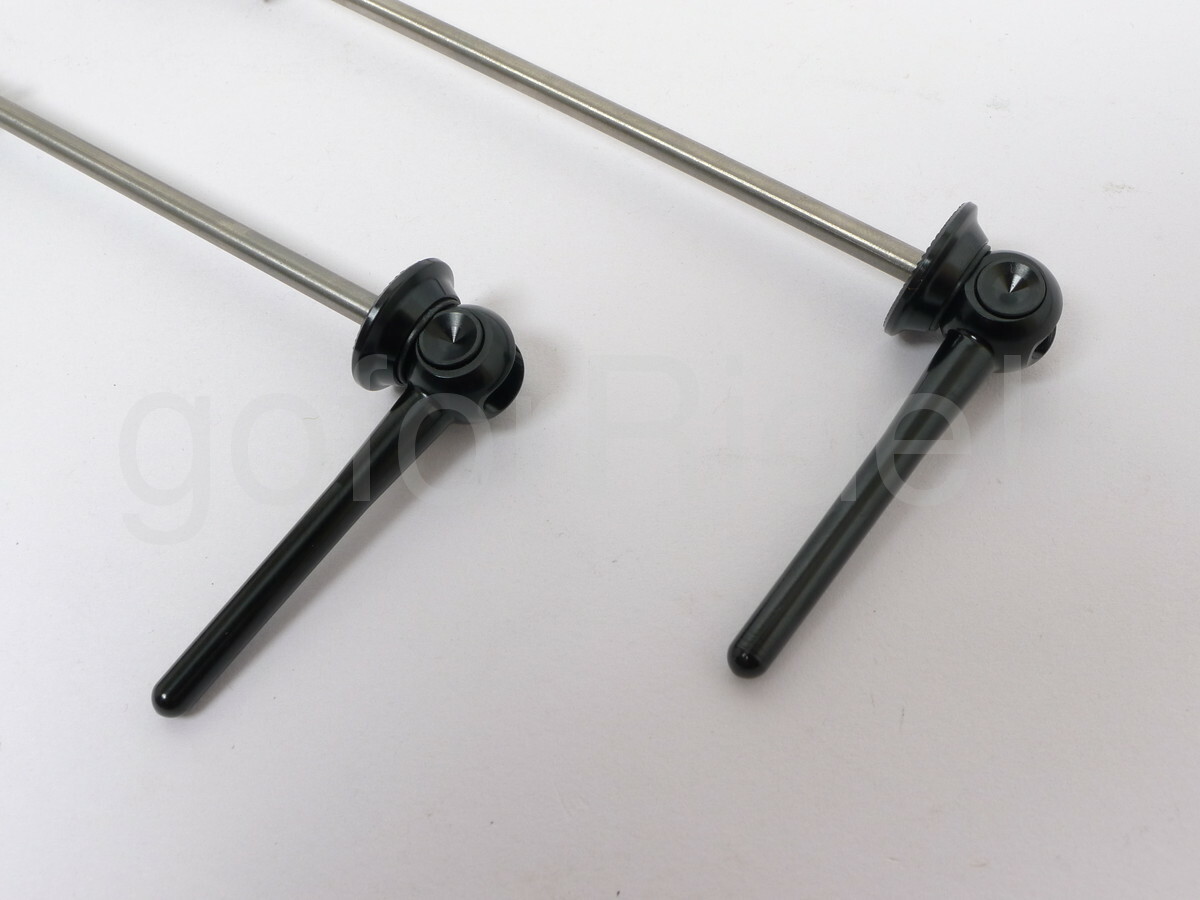 New MTB Bike 100mm/135mm bicycle Ti Titanium Skewers 7075 lever 45g Black