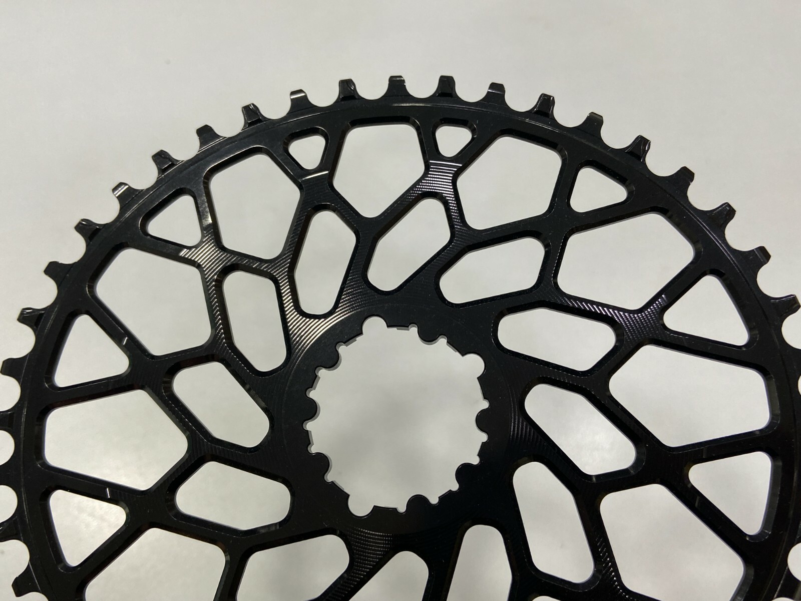 AbsoluteBlack Oval CX /Gravel 1X Direct Mount Chainring For Sram Crank (36T-48T)