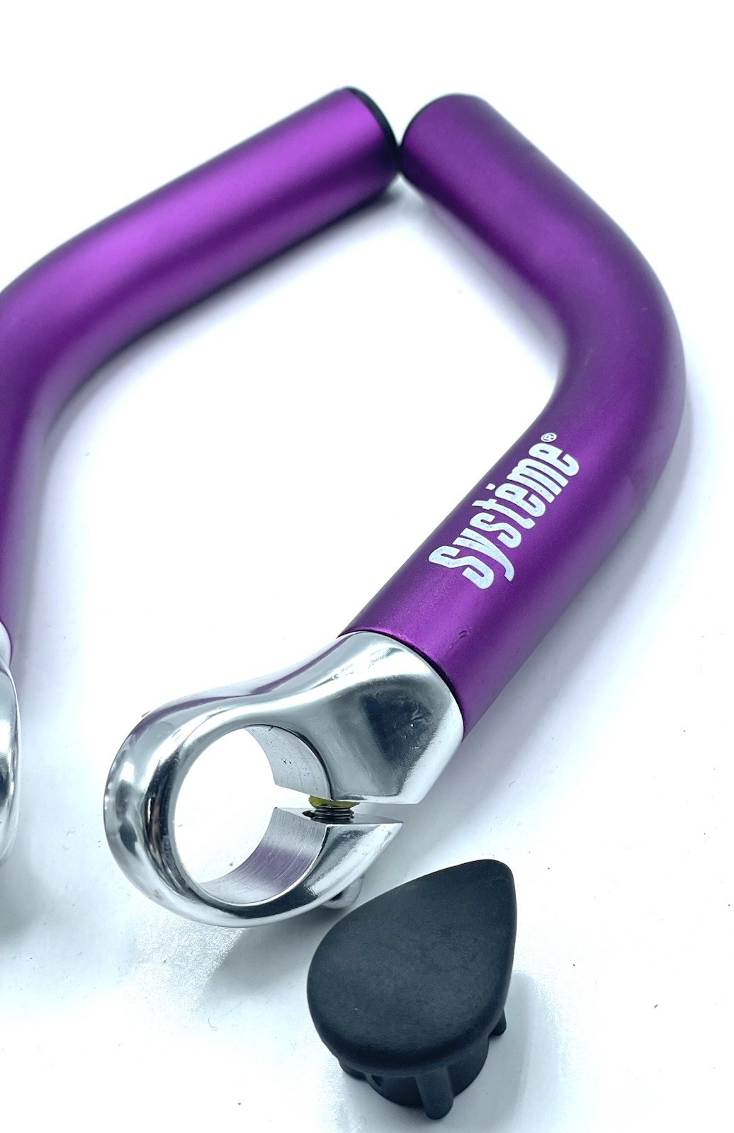 Systeme Purple Anodized Vintage 1990’s Mountain Bike Bar Ends NOS