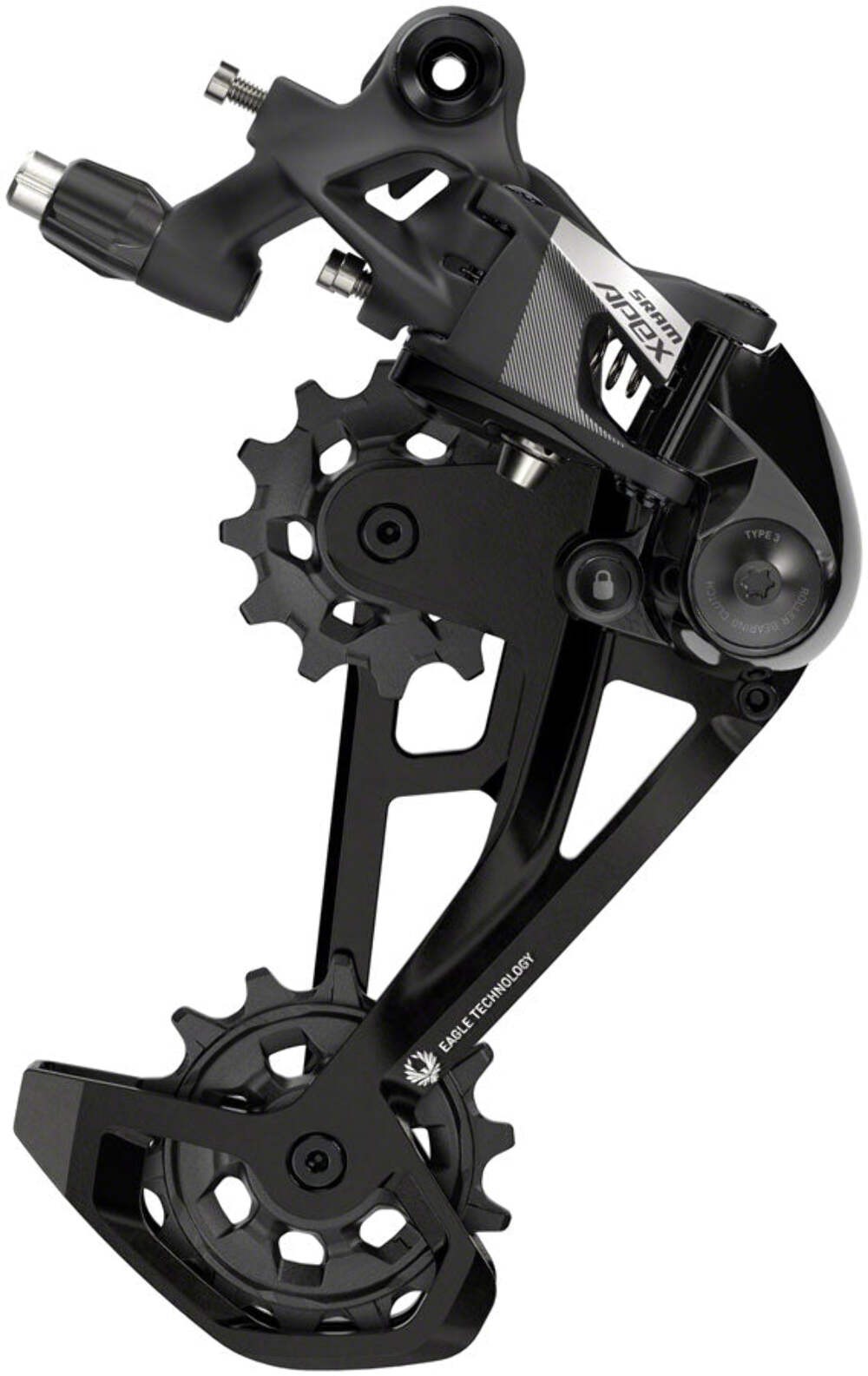 SRAM Apex Eagle Rear Derailleur – 12-Speed Long Cage 52t Max Black D1