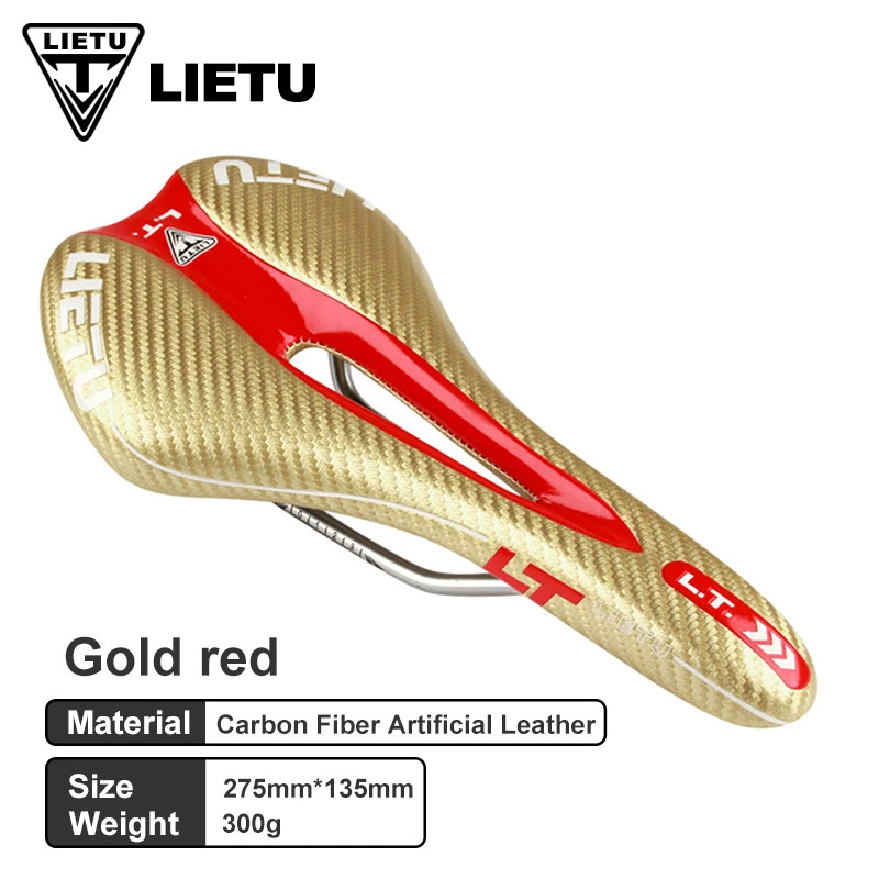 LIETU Bicycle Saddle MTB Road Bike Cycling Silicone Skid-Proof Saddle Seat Silic