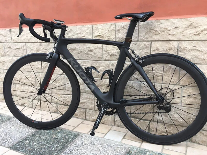 Road Bike Carbon Rim 700C 20/30/38/45/50/55/60/75/88mm Depth 23mm Width Clincher