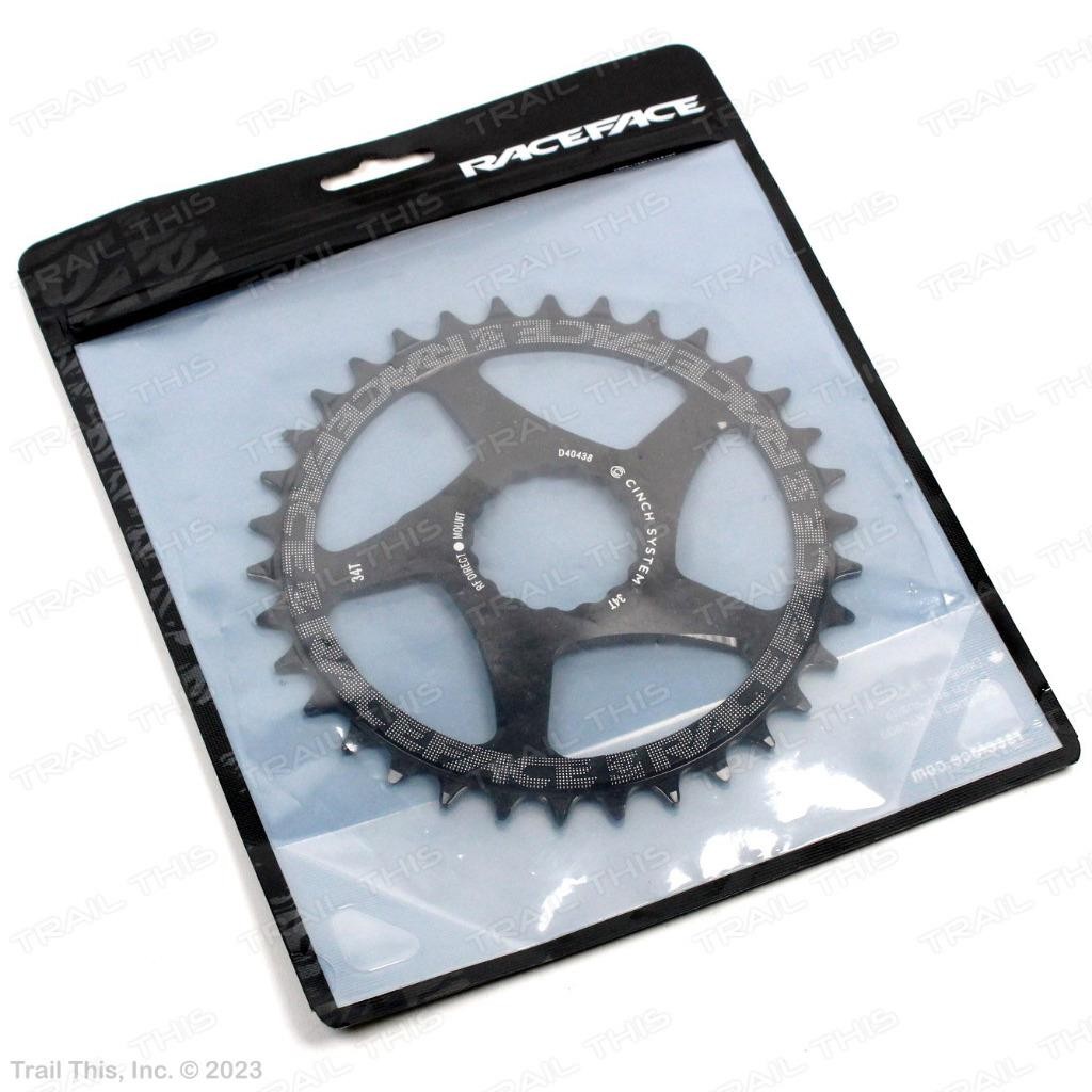 RaceFace Narrow-Wide 34T Direct Mount CINCH Chainring 9/10/11/12-Speed MTB Black