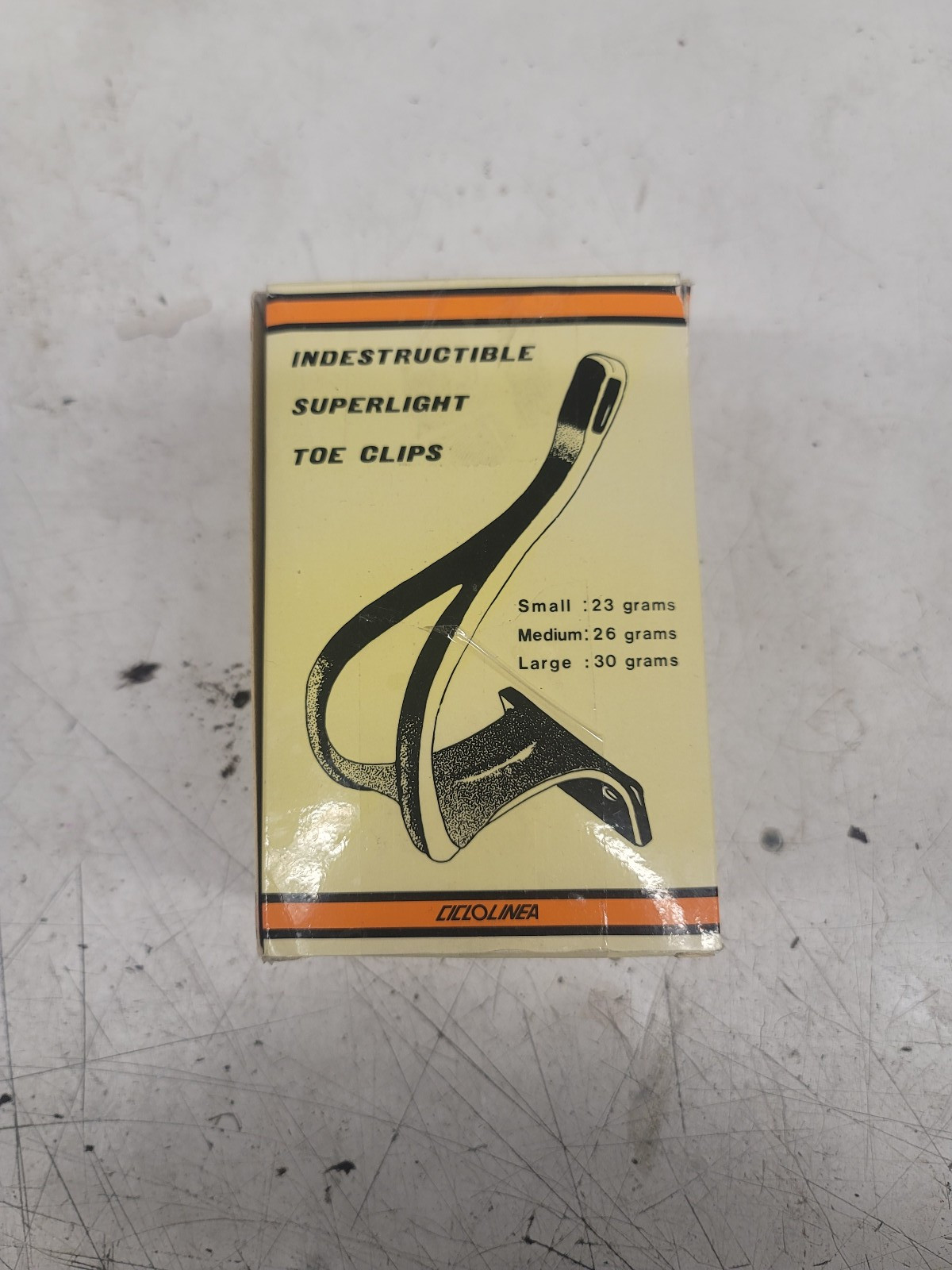 Vintage ciclolinea superlight toe clips Size Small