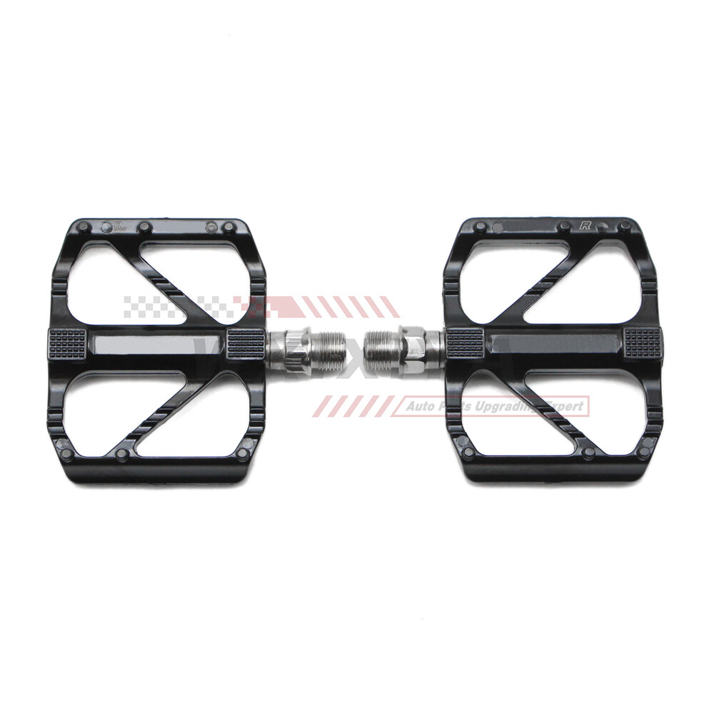 2x Road Bike Pedal DU Bearing Sealed Cycling Flat Platform Aluminum Alloy 9/16″