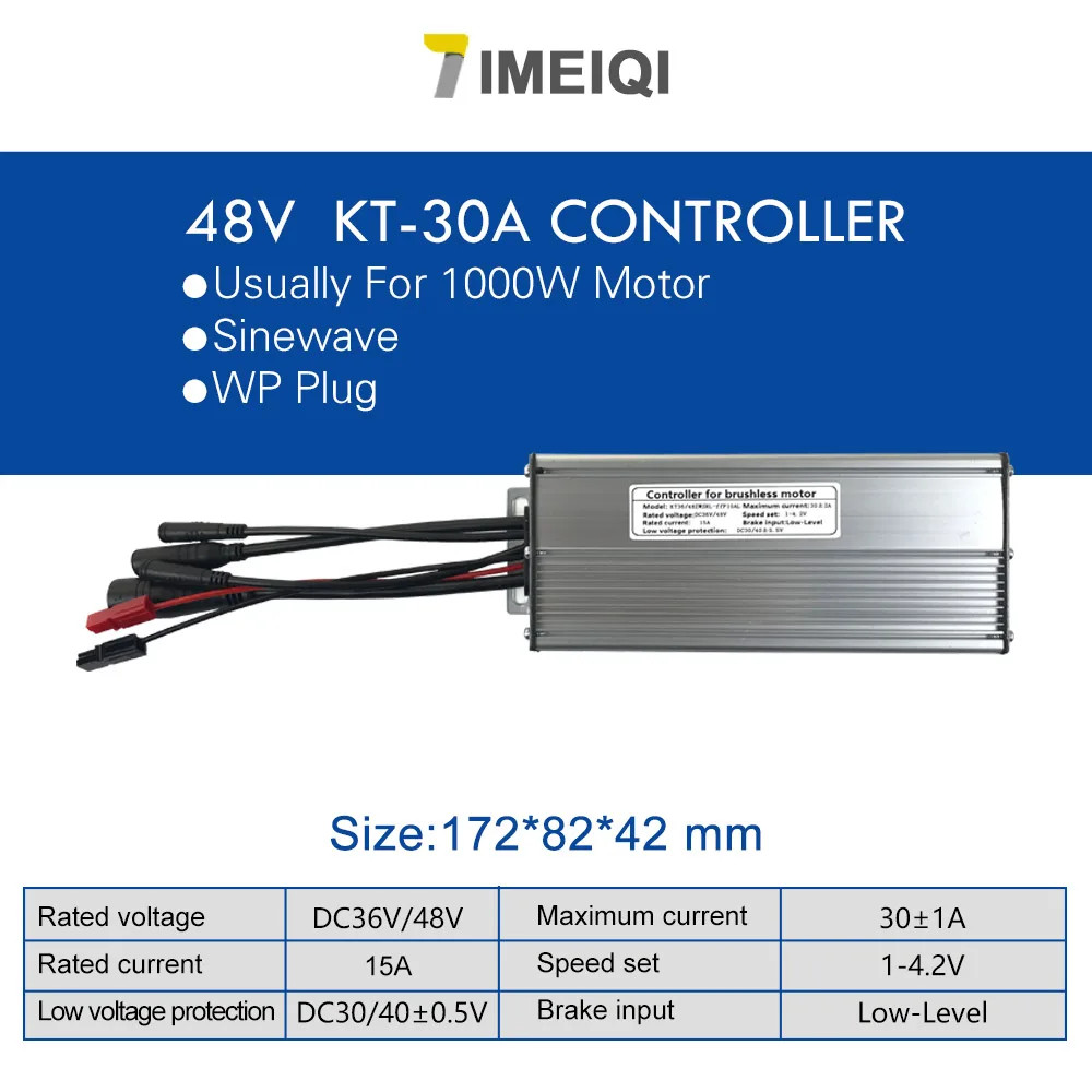 Electric Bike Controller 36V 48V 250W 350W 500W 1000W 1500W Brushless Controller