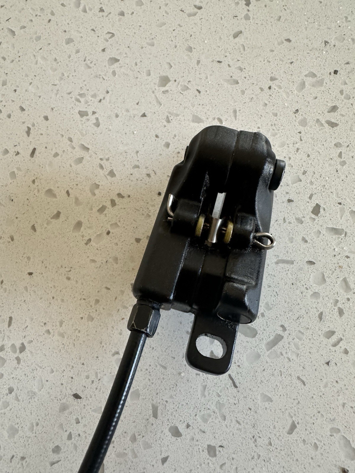 Radius Disc Brake Caliper Black New Pads! Hydraulic Fits Shimano Mineral Oil