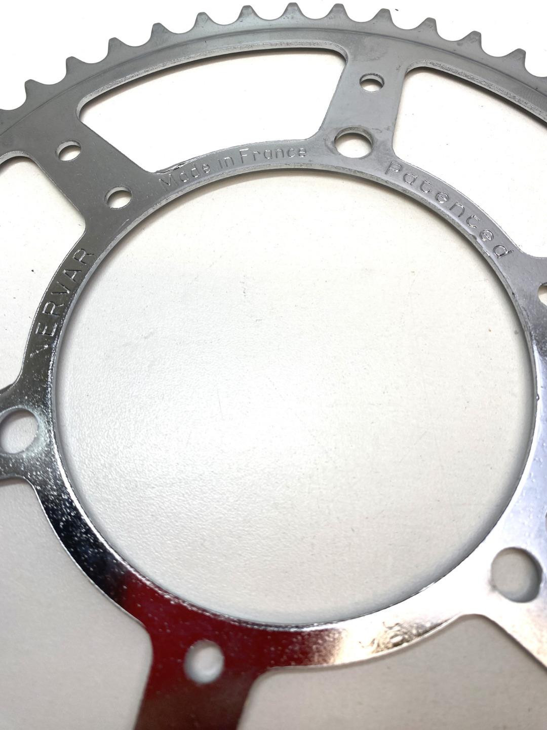 new old stock NERVAR 3 bolt 52t 116mm 3 Arm bolt pattern