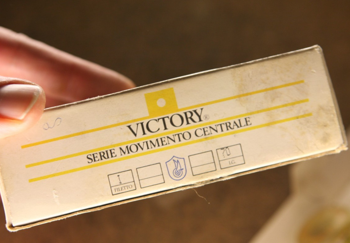 Vintage NOS NEW Campagnolo Victory Italian bottom bracket 109 mm