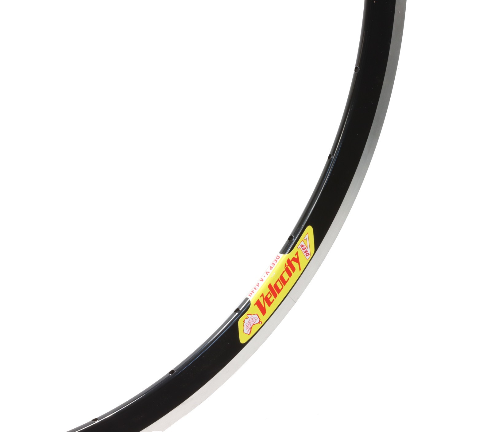 Velocity Deep V Alloy Rim 700c 28H Black MSW Rim Australia Road Bike NEW NOS