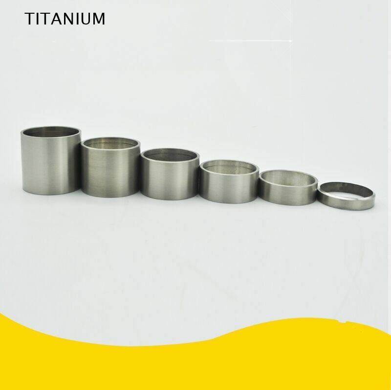 5/10/15/20/25/30mm Titanium Bicycle Headset Stem Spacers 28.6MM Bike Fix Refit