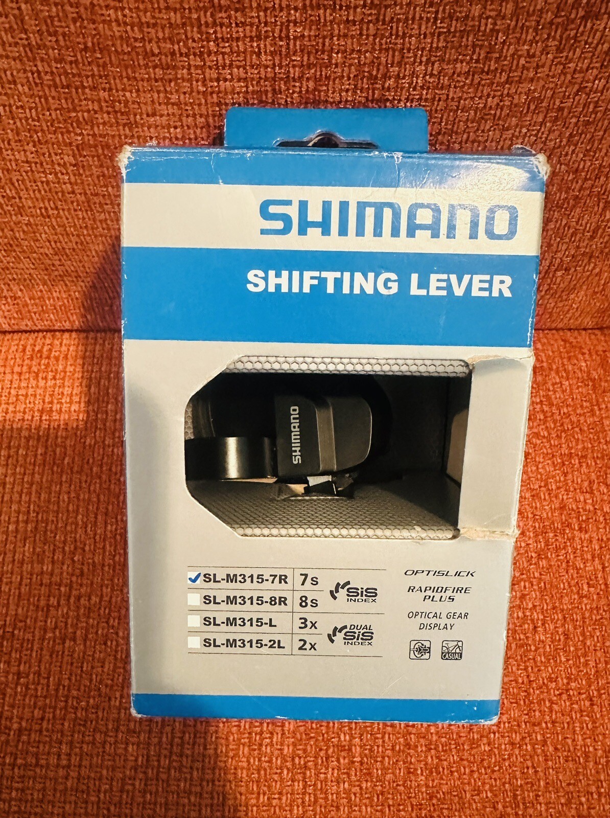 Shimano Right shifting lever 7 speed SL M315-7R new open box