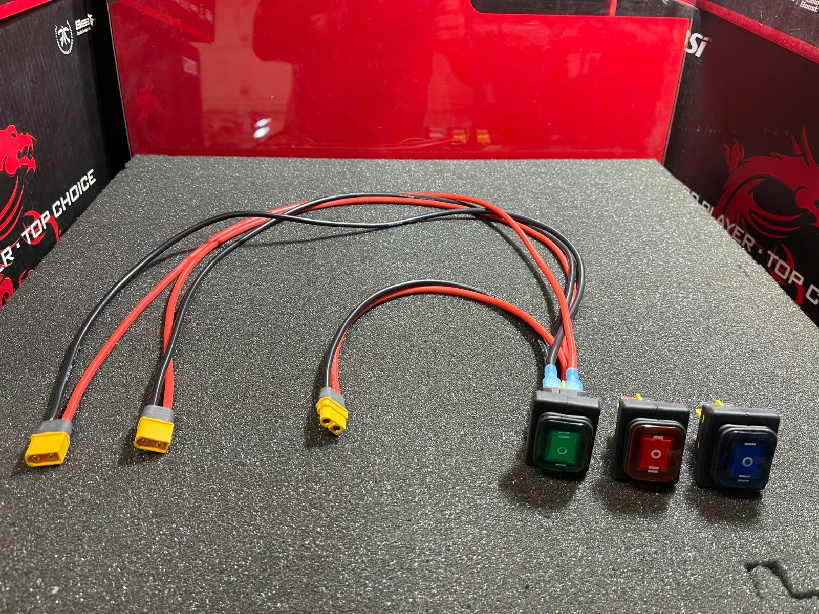 Juiced Scorpion bike dual battery ebike kit for extra SAFETY DPDT SWITCH XT60