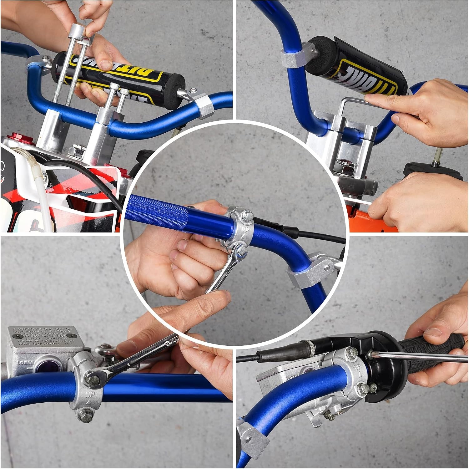 Alloy Steel 7/8″ Handlebar with Foam Pad