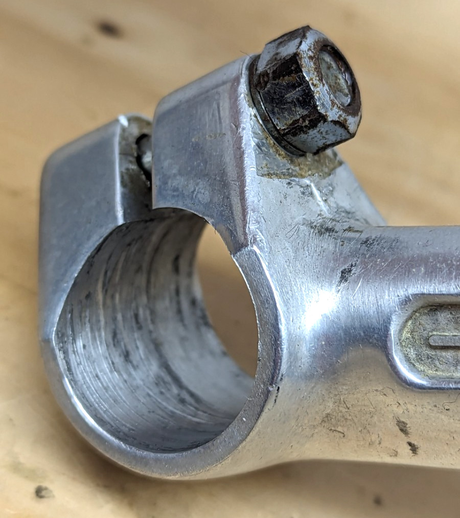 Vintage 3ttt Record Handlebar Quill Stem / 85mm/22.2 Stem /25.4mm Clamp
