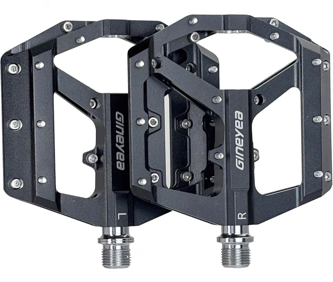 Mountain Bike Pedals, Aluminum Alloy, 9/16″ Sealed Bearing for MTB BMX Road