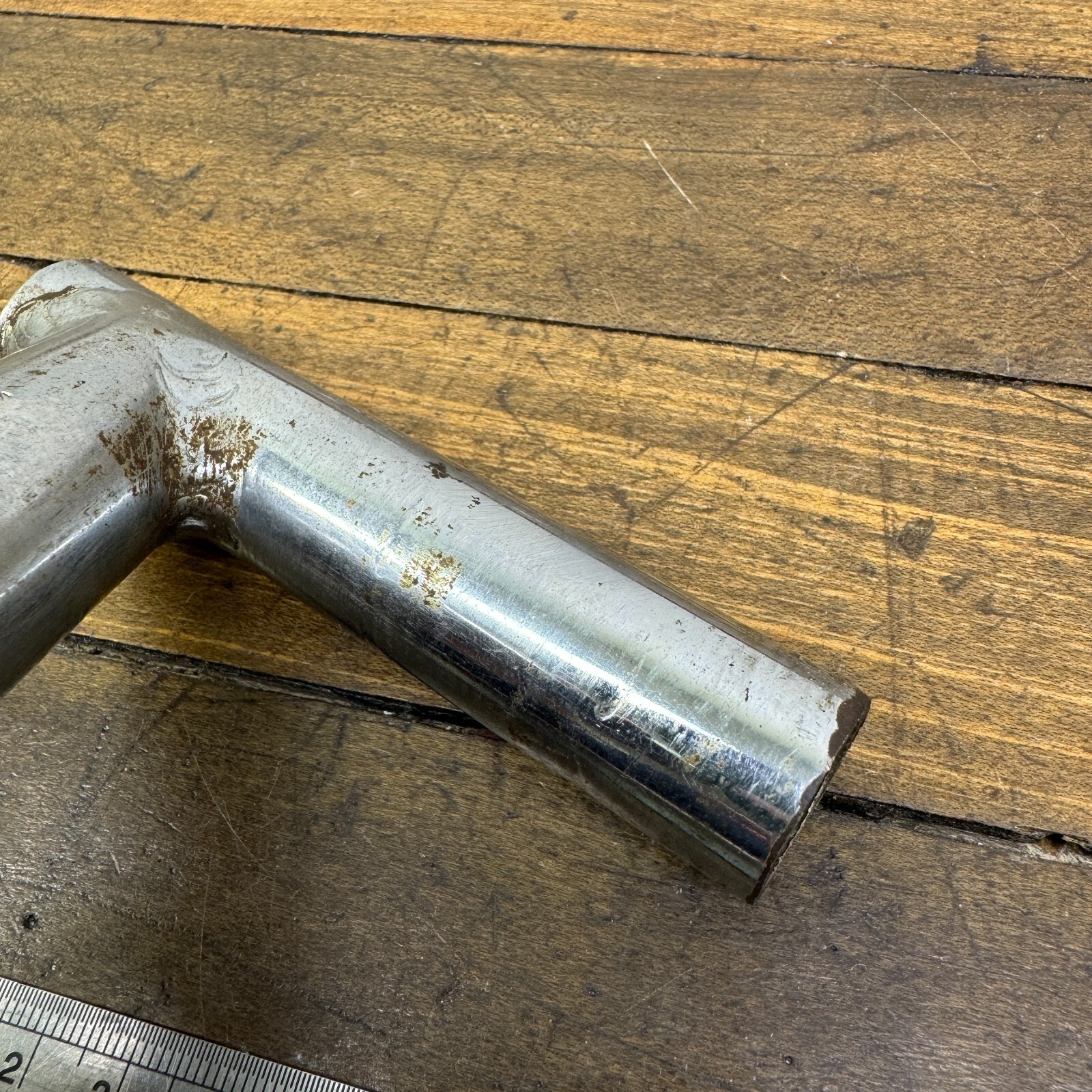 Lucky 7 Seatpost Prewar Seven Vintage Steel Bike Post Torrington T Stamp 25.4
