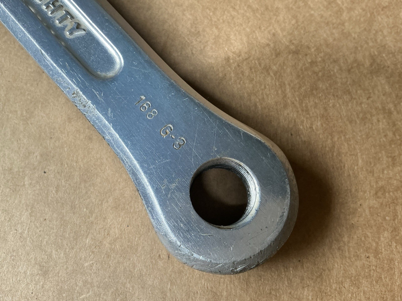 Sugino Mighty Competition Crank Arm 168mm Arms 144mm BCD Vintage Road Bike Japan