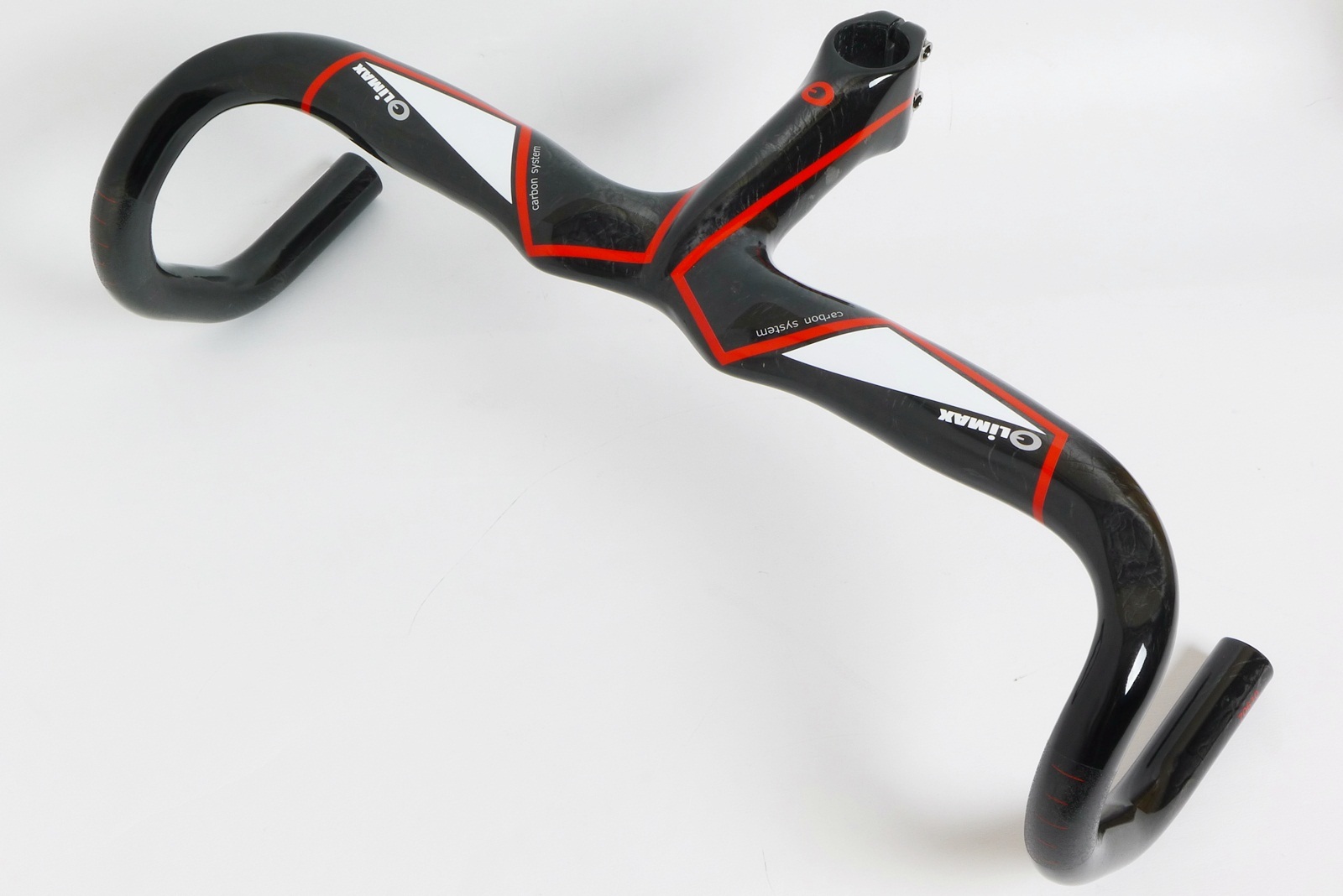 mr-ride 440x120mm 340g Climax 3K Carbon Integrated Handlebar stem HR03A Black
