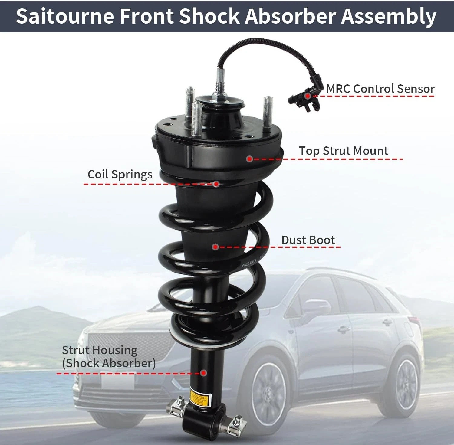 OEM Pair Front Shock Struts Assys Fit 2015-20 Escalade Yukon MagneRide 84176631