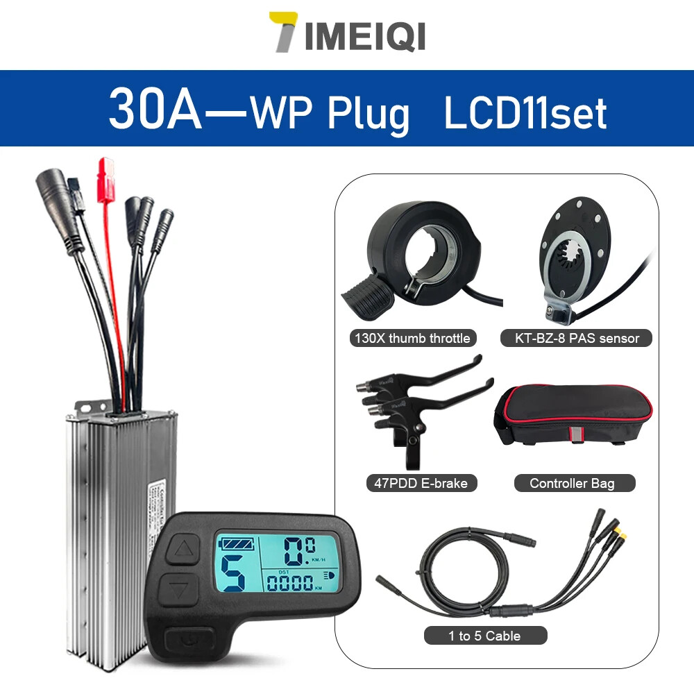 36V/48V 30A Electric Bicycle Tricycle E-Scooter Controller for 1000W Hub Motor