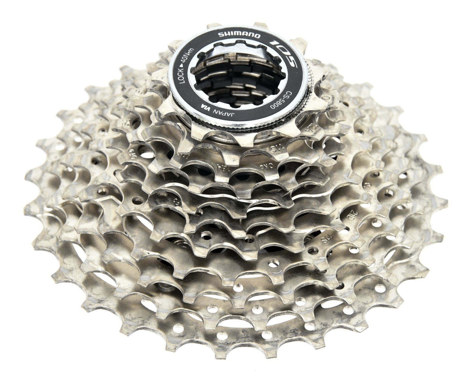 Shimano 105 CS-5800 11 Speed Road Bike Cassette 11-28T Steel Cogs Training