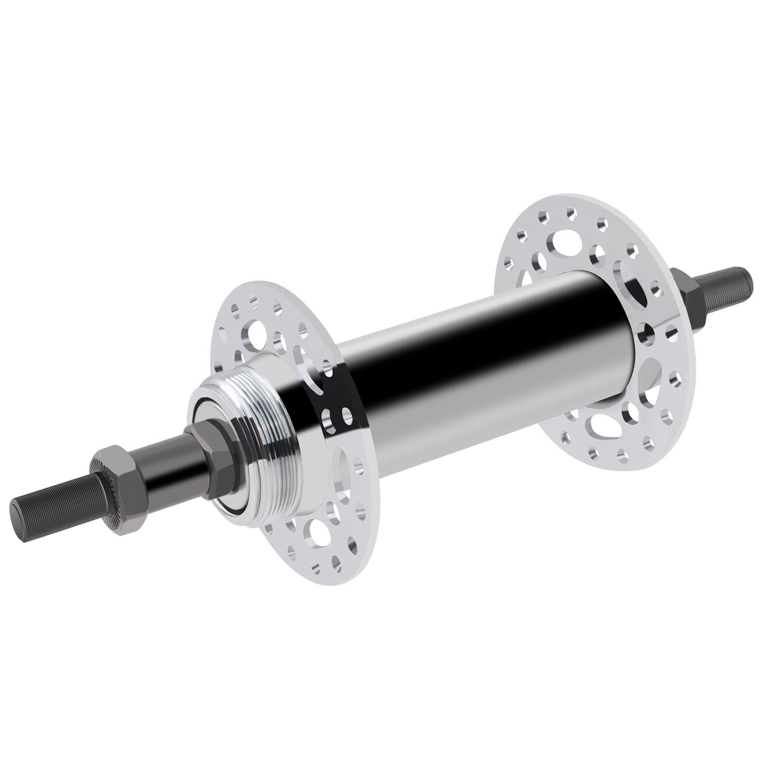 Beach Cruiser Fat Bike Front Hub 3/8″ 36 Holes 135mm 210mm for 6-bolt Disc Brake
