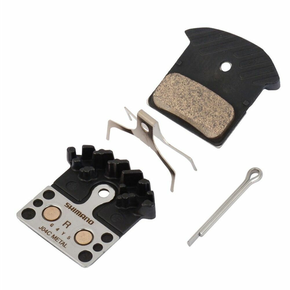 Shimano J04C Metal Bike Disc Brake Pads for SLX XTR XT ICE Tech Cooling Fin
