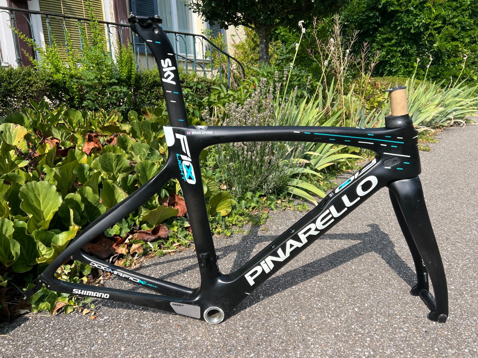 Pinarello Dogma F10 Xlight Team Sky Shimano Dave Brailsford