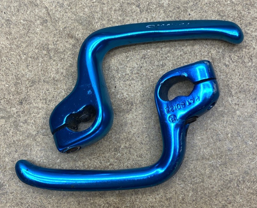 TEKTRO Brake Lever Extensions Turquoise Anodized 90’s MTB Vintage