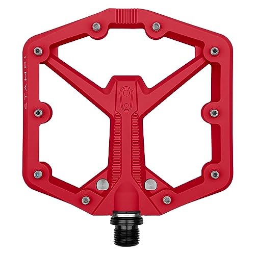 Stamp Flat MTB Pedals – Size Us 10-15 // Eu 43.5-49 Red Stamp 1 Gen 2